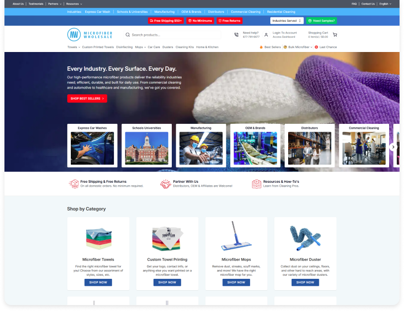 Microfiber Wholesale